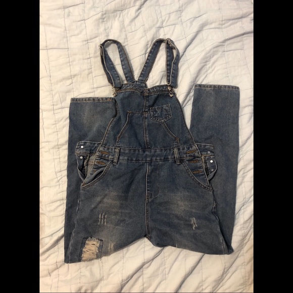 Women suspender pants - Picture 2 of 2